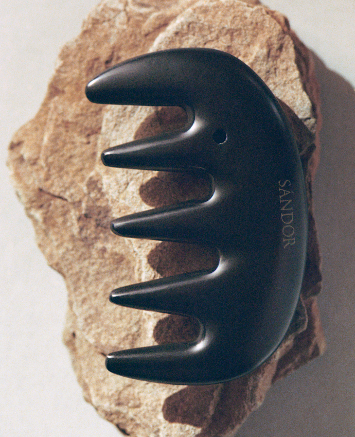 Product 8070417580195, Gua Sha Scalp Tool made in Bian Stone 